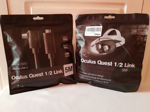 Imagen 5 de 5 de Cable Oculus Link Alternat. Largo ¡5 Metros! - Tipoc A Tipoc