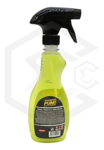 Shampoo Pum Easy Cleaning Tapicerías 600 Ml Con Atomizador