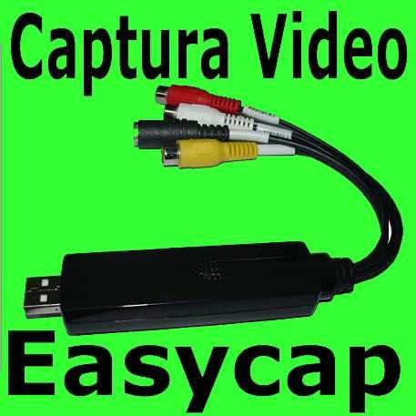 Easycap Tarjeta Capturadora Usb Rca S-video Audio Video Omm