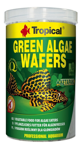 Alimento Tropical Green Algae Wafers 45g  Ancistrus Plecos