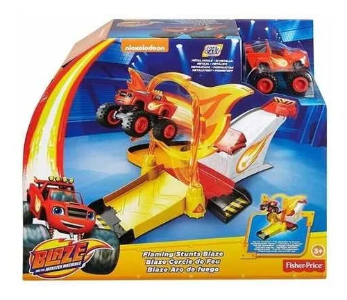 Pista Salto En Llamas Blaze Monster Machines Fisher price