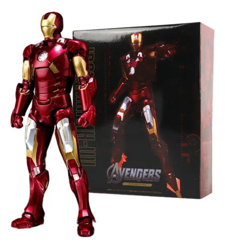 Iron Man Ironman Mark 7 Avengers Vengadores Figura Marvel