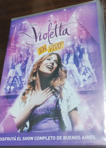 Violetta En Vivo Dvd Nuevo Tini Stoessel