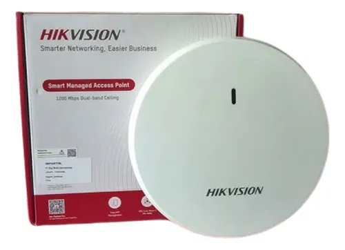Access Point Puerto Poe Gigabit Wifi 5 Hikvision Doble Banda