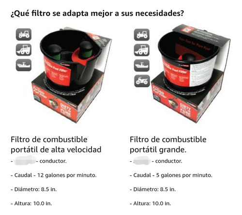 Embudo Filtro Separador De Agua 15gpm 