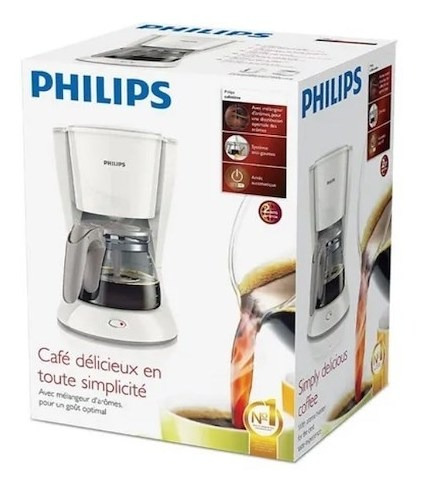 Cafetera Philips Daily Collection Hd7461/00 Jarra 1.2 Lts