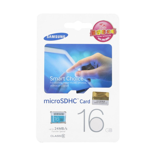 T - Cartão Memória Digital Secure Flash 16g Class10 80mb / S