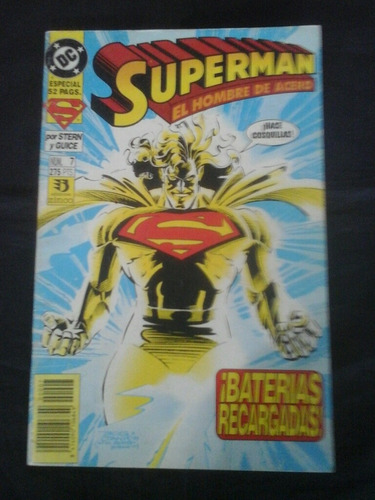 Superman # 7: Baterias Recargadas (zinco)