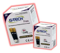 Comprar 100 Fitas Tiras Medir Glicemia G-tech Free Glicose Diabetes