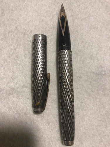Lapicera Estilográfica Sheaffer Triumph Silver Gold Imperia