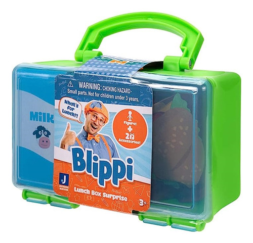 Valijita Blippi Deluxe Lunch Box Con 3 Accesorios