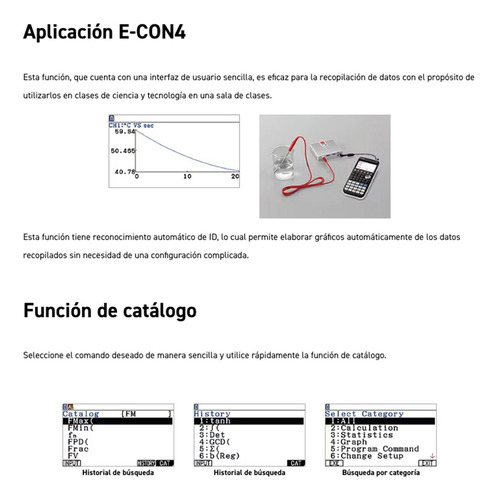 Imagen 7 de 9 de Graficadora Casio Fx-cg50 Gráficos 3d Pyton 2900 Funciones