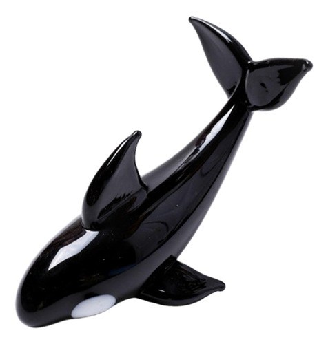 Figura De Ballena De Cristal, Modelo Animal, Centro De Mesa,