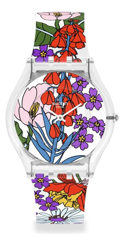 Reloj Unisex Swatch Botanical Paradise (modelo: Ss08k110)