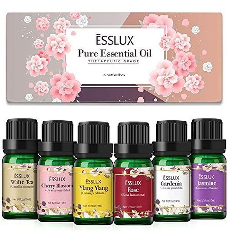 Aromaterapia Aceites - Aceites Esenciales, Set De Regalo De 