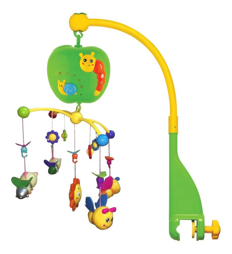 Imagen 1 de 11 de Cunero Movil Para Cuna Musical Con Control Proyector Zippy