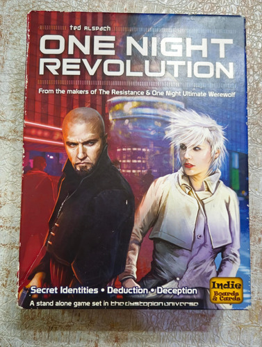 Juego De Mesa One Night Revolution (Usado)