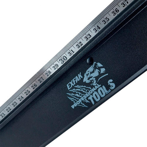 Régua De Aço Com Proteção 100cm Exfak 50-8000n Envelopamento