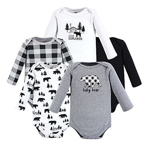 Chadson Baby Unisex Baby Cotton Long-sleeve Bodysuits C4vvx