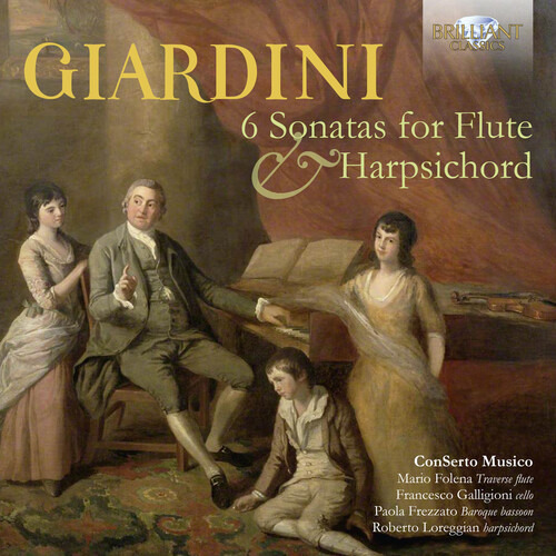 Giardini//conserto Musico, 6 Sonatas Para Flauta, Cd