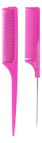Peine Para Peinar El Cabello, 10 Unidades, Mango Ergonómico,