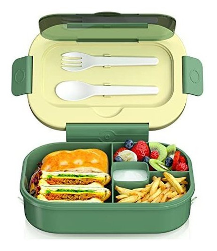 Bento Box Para Niños, 1300ml 4 Compartment Bento Box Z8jro