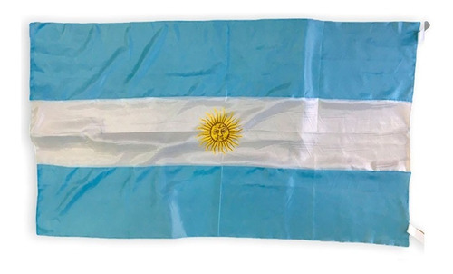 Bandera Argentina Con Sol 90x150cms Para Colgar