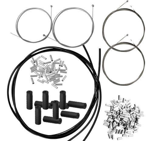 Cabos Conduíte Freio Traseiro Dianteiro Completo Bicicleta