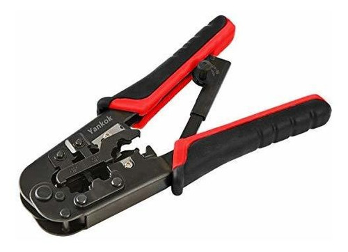 Yankok [rj45 Rj12 Rj11 Modular Crimper] Para Conectores De R