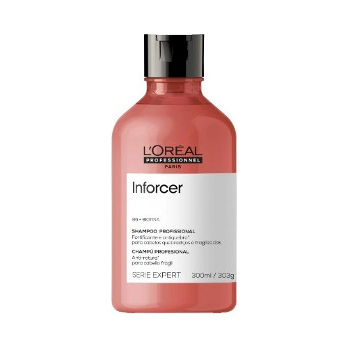 Kit Loreal Inforcer Shampoo 300ml + Cond 200ml + Más 250g