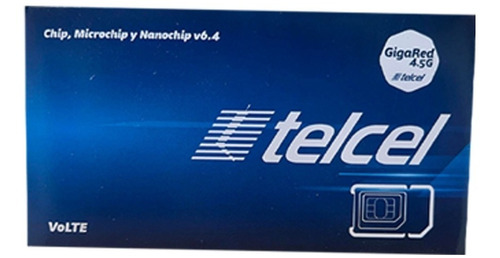 Chip Telcel Internet Ilimitado En Casa 4.5 G