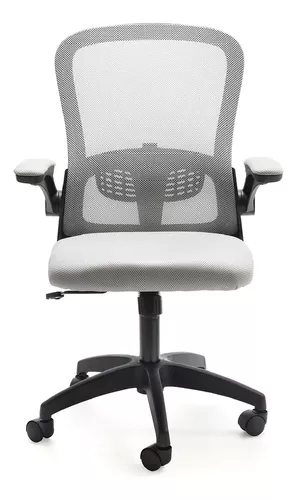 Femmto Silla escritorio oficina postural PC computadora ergonómica negra  con tapizado de cuero sintético