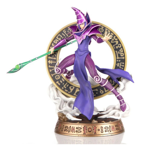 First 4 Figures Yu Gi Oh! - Dark Magician Purple Caja Dañada