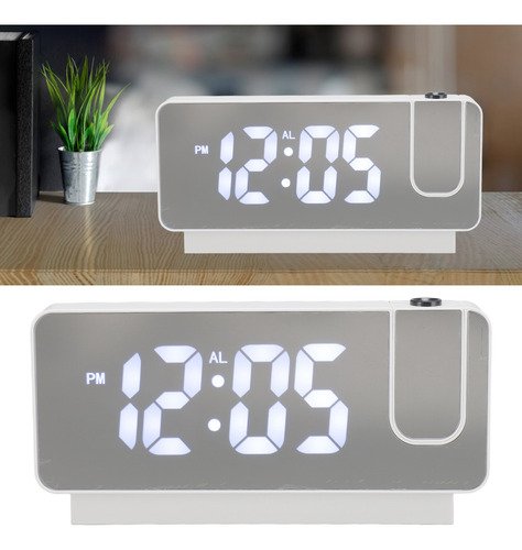 Reloj Despertador Multifunción De Digital Led Con Proyeccion