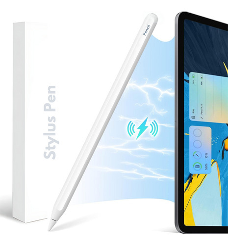 Pencil Carga Inalámbrica Magnética Lápiz Stylus Para Ipad