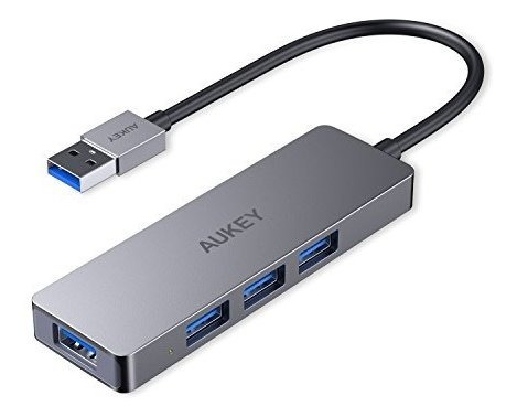 Usb 3.0 Ultra Slim 4 Puerto Aluminio Para Mac Pro Mini Dell