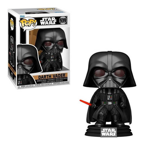 Funko Pop Star Wars Darth Vader Figura Caja Golpeada 