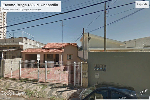 Casa À Venda Em Terreno De 388,50m No Jd. Chapadão Em Campinas. Estudo Permuta De Menor Valor.