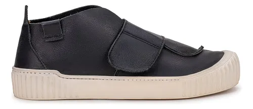 comprar Tênis Couro Legítimo Confortável Moda Versátil Elegante Look