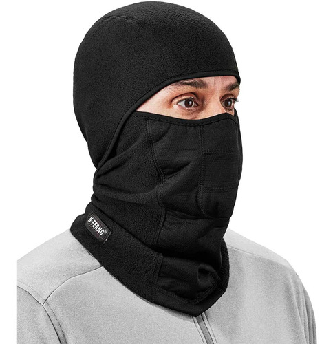 Capucha Ergodyne Balaclava Negro Cubre Boca Cuello Cabeza