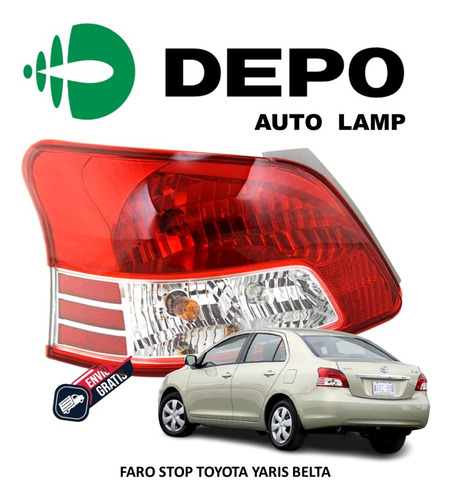 Faro Stop Derecho Toyota Yaris Belta Depo