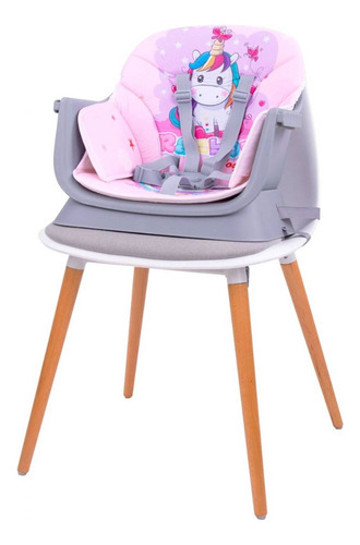 Silla De Comer Para Bebe 2 En 1 New Bistro Unicornio