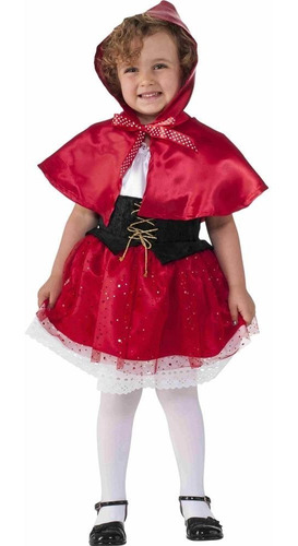 Disfraz Para Niña Caperucita Roja Halloween 