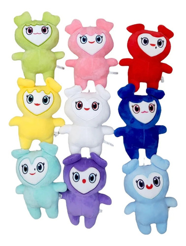 Peluche Importado Twice Lovely Kpop Niños Compatible 25cm Mina Verde Agua