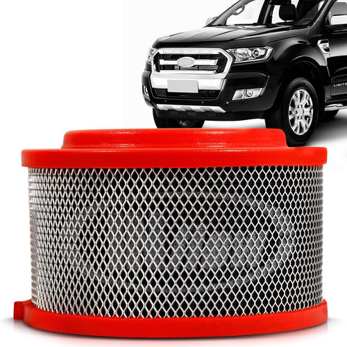 Filtro De Ar Esportivo Ford Ranger Turbo 2012 A 15 16 17 18