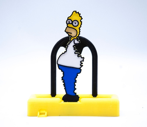 Porta Esponja Homero Simpson Impreso En 3d