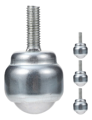 4 Peças Roller Balls Wheels Metal Ball Bearing Caster Wheels