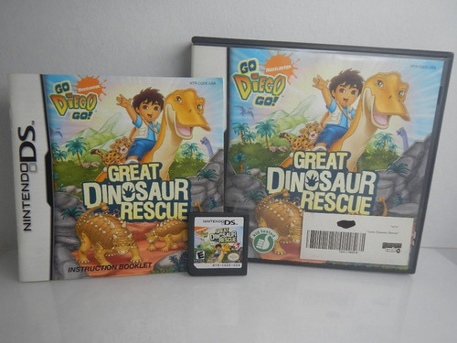 Go Diego Go Great Dinosaur Rescue Nds Gamers Code*