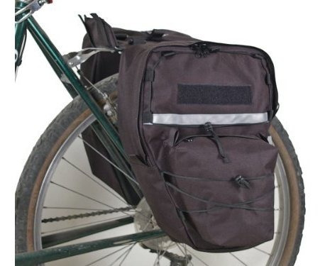 Bushwhacker Cimmaron Black Bicycle Pannier Cycling Rack Bag