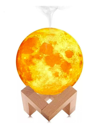 Humidificador Lámpara Planetas Difusor 2 Modos 3 Colores Tvs